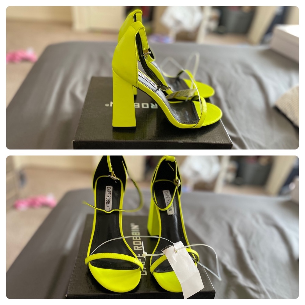 Green heels